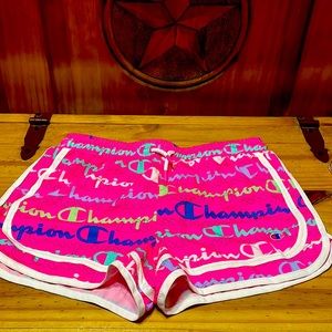 Pink Champion shorts